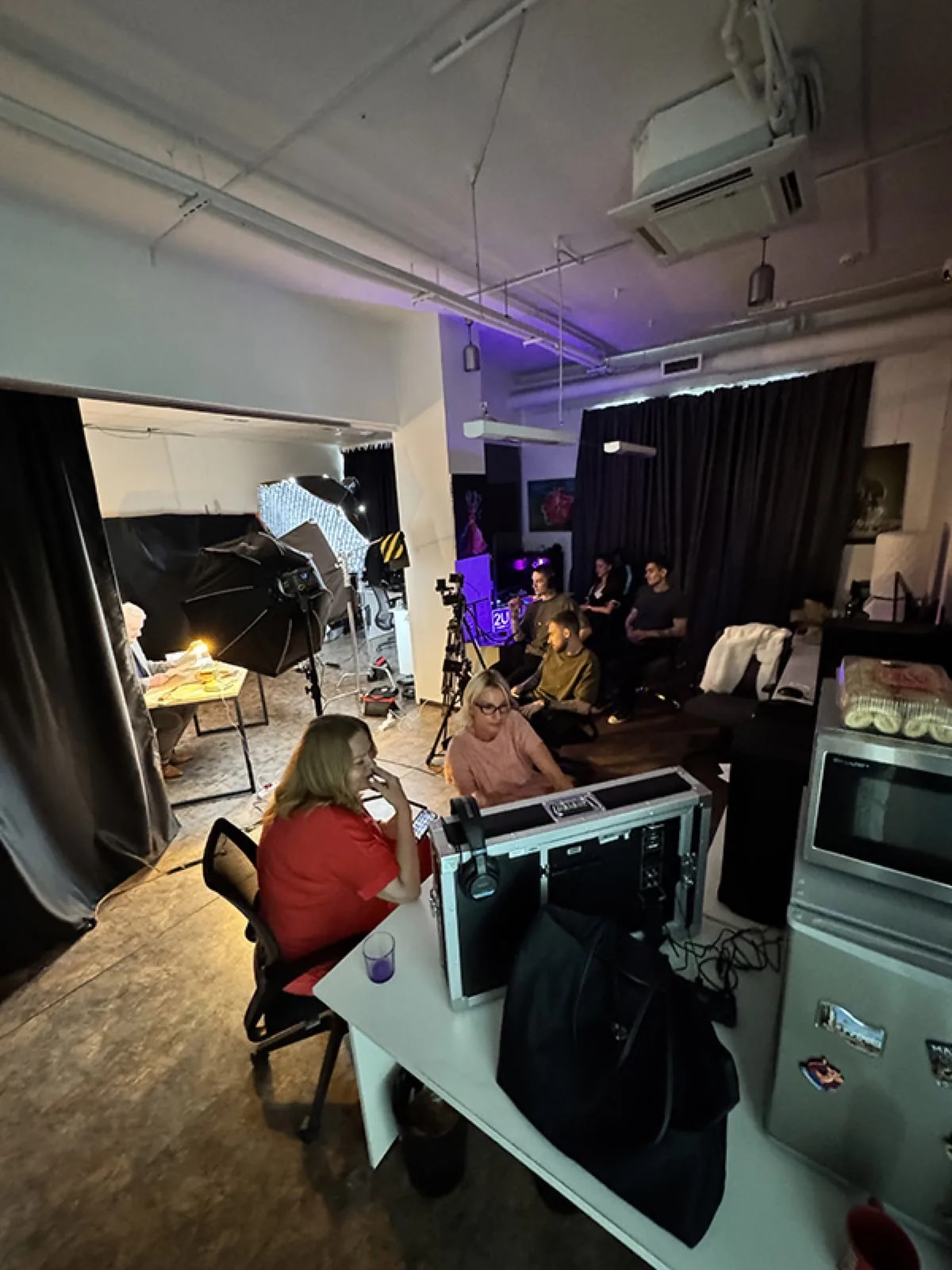 Операторская работа на выездной смене